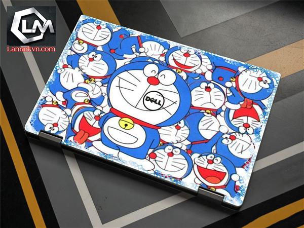 Ảnh đại diện sản phẩm Dán skin laptop mặt lưng và full phím Doraemon D324