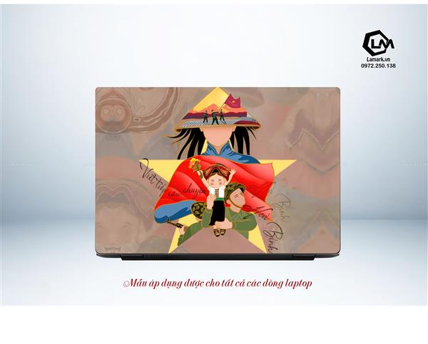 Ảnh đại diện sản phẩm Dán Skin Laptop Dell mã 24